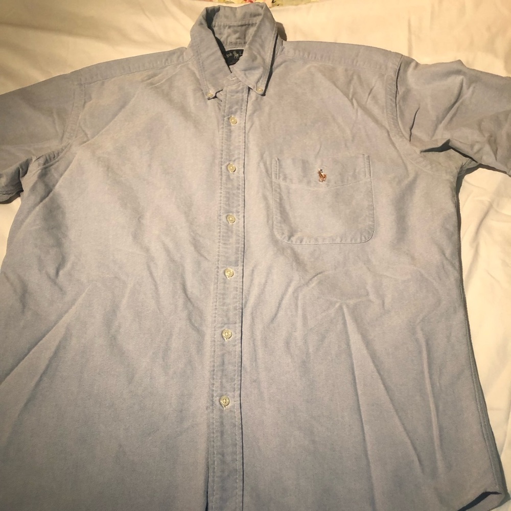 Ralph Lauren short sleeve men's button up